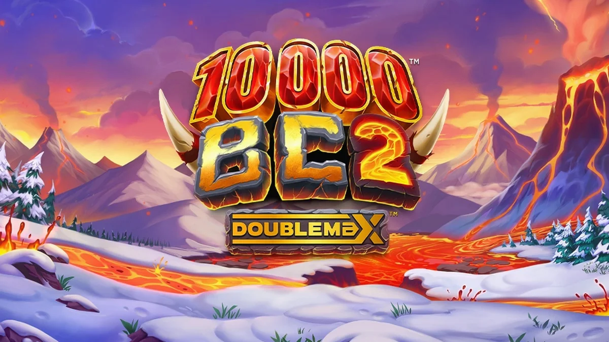 Interface do jogo 10000 BC DoubleMax 2 em um smartphone